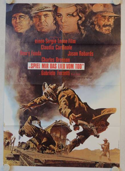 Once upon a Time in the West re-release german movie poster
